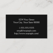 Classy & Basic Beautician名刺 名刺 (裏面)