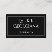 Classy & Basic Beautician名刺 名刺 (正面)