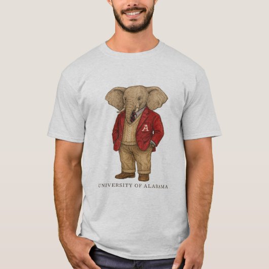 Classy Big Al; University of Alabama Game Day Shir Tシャツ (正面)