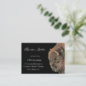 Classy Black Bison, Buffalo Business Card 名刺 (スタンド正面)
