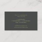 CLASSY BUSINESS CARD :: 名刺 (裏面)