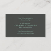 CLASSY BUSINESS CARD :: 2L 名刺 (裏面)