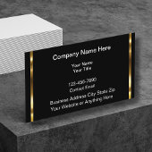 Classy Business Profile Contact Cards 名刺