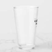 Classy Candle Black White Simple タンブラーグラス (右)