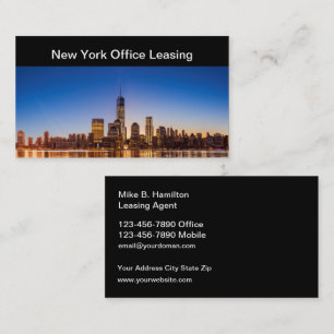 Classy City 実在 Estate Agent名刺 名刺