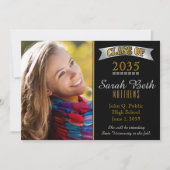 Classy Class 2023卒業写真の発表 案内状 (正面)