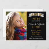 Classy Class 2023卒業写真の発表 案内状 (正面/裏面)