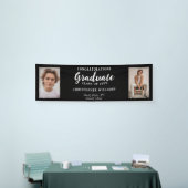 Classy Class of 2023 Script文字2写真 – 黒 横断幕 (トレードショー)