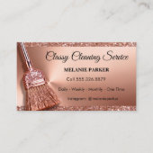 Classy Cleaning Services 名刺 (正面)
