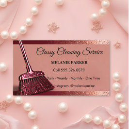 Classy Cleaning Services 名刺