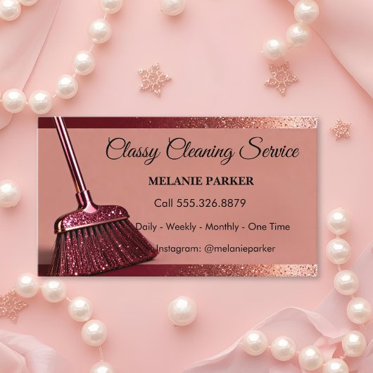 Classy Cleaning Services 名刺
