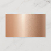 Classy Cleaning Services 名刺 (裏面)