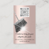 Classy Cleaning Services Houseの保バラQRCode 名刺 (裏面)