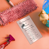 Classy Cleaning Services Houseの保バラQRCode 名刺