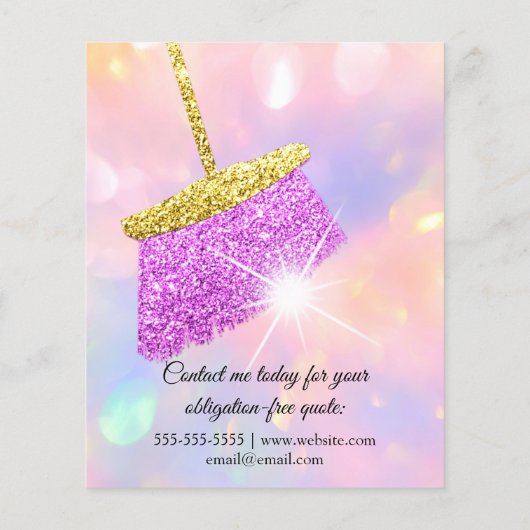 Classy Cleaning Services House's Holigraph保IC チラシ (裏面)