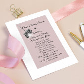 Classy Cleaning Services House's QRCode保 Pink 名刺