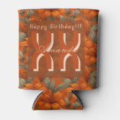 Classy Custom Lilies Floral Nature-Inspired Party 缶クーラー (正面)