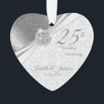 Classy Damask - 25th Silver 結婚's Anniversary オーナメント<br><div class="desc">25th結婚の💕アニバーサリーキープサケデザインオーナメント。この美しいオーナメントは、その特別なカップルや人とヒットする。また、単に文言を変えるだけで、婚約や結婚誕生日、卒業、退職などの他のイベントや大事な行事にも役立つ。あなたモダンがパーソナライズする準備ができているデザイン。✔注意：必要なテンプレート領域のみを変更する😀必要もしに、文字を取り外し、好きな文字やフォントを新たに追加し始めることができる。📌更にカスタマイもしズが必要でクリックすクリック、「これ以上のカスタマイズ」または「デザインの編集ボタン」を使用して、デザインツールのサイズ変更、回転、文字色の変更、文字の追加などを行ってください。⭐この製品は100%カスタマイズ可能。グラフィックや文字は追加、削除、移動、サイズ変更、変更のまわりに、回転などすることができる… ⭐99%私の店のデザインはレイヤーで行われている。これにより、グラフィックと文字のサイズ変更と移動が簡単され、各のまわりに製品に完全にフィットするようになります。📌重要(ご注文の「デザイン」を必ず「正確に」ご注文の前に注文の方法を変更し、「CAN NOT」は注文の後に変更すること。変更が必要もしで、あなたはそれをキャンセルし、デザインをやり直し、再び注文を配置する必要がある)また、他のZazzle製品の"転送デザイン"とZazzle項目のほとんどに合わせてデザインを調整することができる。（ボタンがページの右側にある）このデザインは、プロフェッショナルプリント用の高解像度ベクトルおよび/またはデジタルグラフィックスで作成される。📌注意： (これはプリント。全#Zazzlemade製品のデザインは、このページの横にある「About This Product」に別段の記載がない限り離れ、「プリント」である)デザインは、画面や製品に表示されているとおりに「EXACTLY」印刷される。したがって、グラフィックや文字のサイズ変更を行う際に、それが正しい領域に収まり、あなたのスペルや表現がサイズ、色、フォントのそれがどのように好きであるかを確認してください。"デザインのみもし"に関するご質問がある連絡か、必要な救済は✉ siggyscott@comcast.netまでお電話ください。または私のストアのリンクをご覧ください。 https://www.zazzle.com/store/designsbydonnasiggy （コピーアンドペースト）私は喜んで幸せになります。📌その他の質問（送料、返金、印刷、製品など）はZazzleまたはMaker連絡DIRECTLY⭐お願い⭐。私の店のサポートとストップの感謝 – DesignsByDonnaSiggy.©ドナ・シーグリストALL RIGHT RESERVED (これはドナ・シーグリストが行った🥇オリジナルデザインである) ⭐⭐⭐ ZAZZLEは100%の満足を約束する。絶対もしに好きじゃないザズルが取り戻す！⭐⭐⭐ 1-888-8ZAZZLE (1-888-892-9953)電話番号：月～金：午前9時～午後5時（午後12時～午後8時）</div>