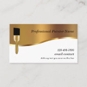 Classy Double Side Painterビジネスプロファイルカード 名刺 (正面)