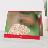 Classy Dragonflyありがとう サンキューカード (裏面)