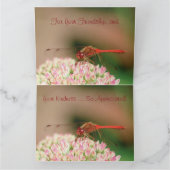 Classy Dragonflyありがとう サンキューカード (内部)