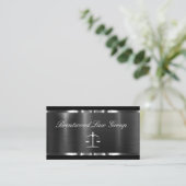 Classy Elegant Attorney Business Cards Design 名刺 (スタンド正面)