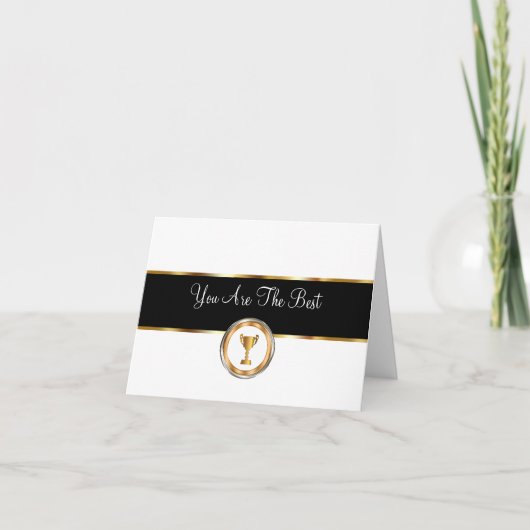 Classy Employee Acceivement Awardsサンキューカード サンキューカード (正面)