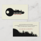 Classy - Estate 実在 Business Card 名刺 (正面/裏面)