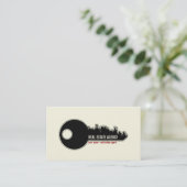 Classy - Estate 実在 Business Card 名刺 (スタンド正面)