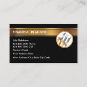 Classy Financial Planner Professional  名刺 (正面)