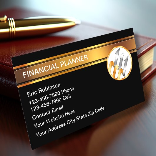 Classy Financial Planner Professional  名刺