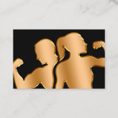 Classy Fitness Coach And Trainer Upscale  名刺 (正面)
