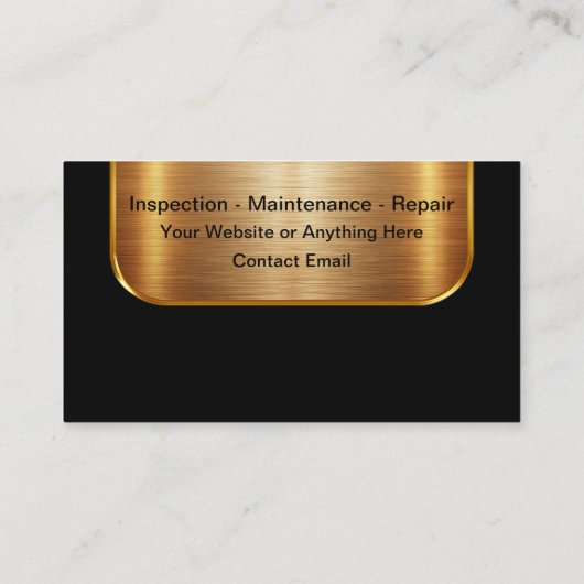 Classy Fleet And Commercial Equipment Maintenance 名刺 (裏面)