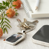 Classy Gentleman metal keychain キーホルダー (側面)