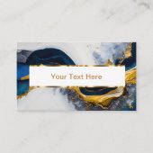 Classy Glitzy Stone Look Pattern Business Cards 名刺 (正面)