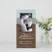 Classy Holidayフォトカード(4x8) シーズンカード (スタンド正面)