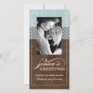 Classy Holidayフォトカード(4x8) シーズンカード