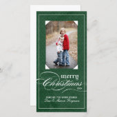 Classy Holidayフォトカード(4x8) シーズンカード