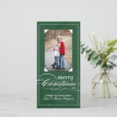 Classy Holidayフォトカード(4x8) シーズンカード