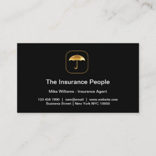 Classy Insurance Agentの新しい名刺 名刺