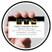 Classy Insurance Broker名刺 名刺
