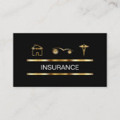 Classy Insurance Broker名刺 名刺 (正面)