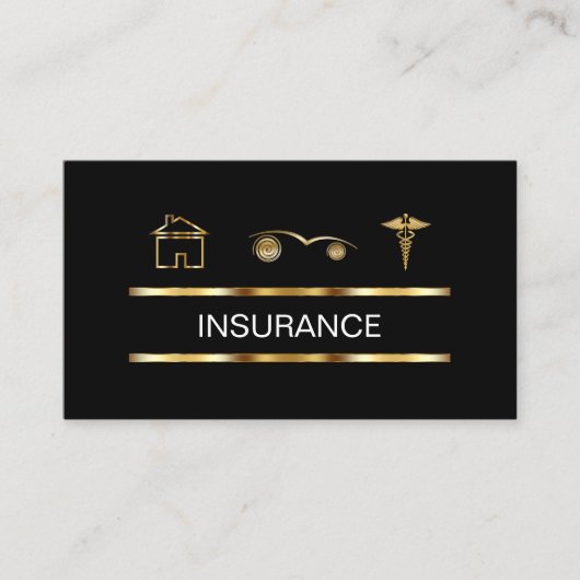 Classy Insurance Broker名刺 名刺 (正面)