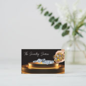 Classy Jewelry Store Business Cards Design 名刺 (スタンド正面)