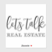 Classy Let's Talk 実在 Estate Promotion シール (シート)