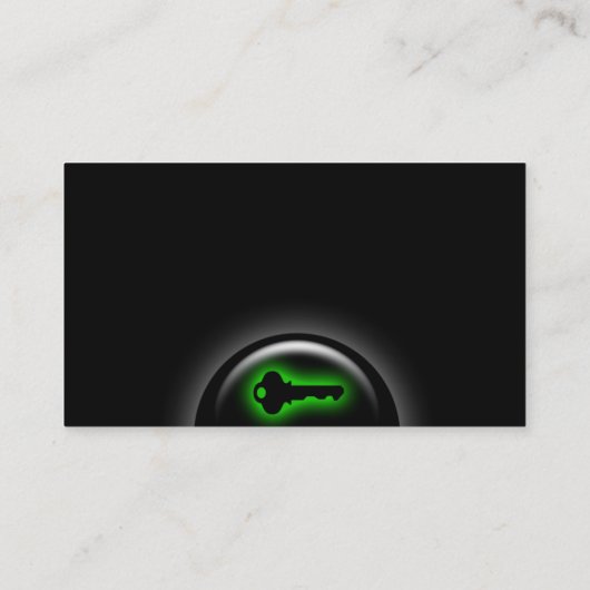 Classy Locksmithユニーク名刺 名刺 (裏面)