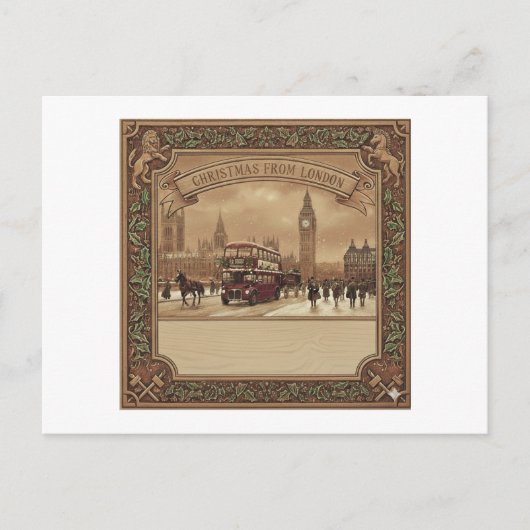 Classy London PostCards BigBen ポストカード (正面)