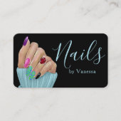 Classy Manicurist Professional Nail Technician 名刺 (正面)
