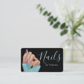 Classy Manicurist Professional Nail Technician 名刺 (スタンド正面)