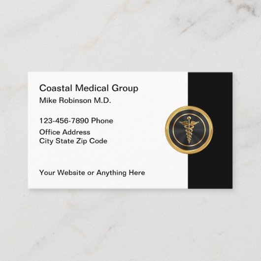 Classy Medical Doctor Officeの名刺の新規作成 名刺 (正面)